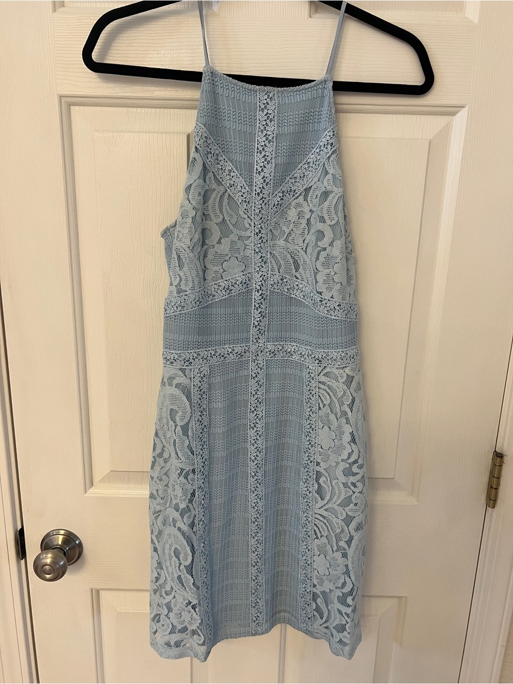 Gianni Bini Light Blue Lace Dress